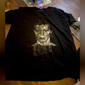 David Bowie 2xl shirt